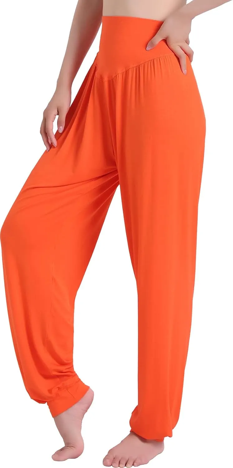 Hoerev Women Super Soft Yoga Pants Dance Trousers Lounge Pant