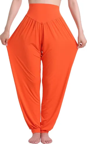 Hoerev Women Super Soft Yoga Pants Dance Trousers Lounge Pant