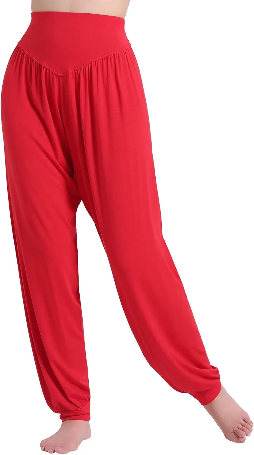 Hoerev Women Super Soft Yoga Pants Dance Trousers Lounge Pant
