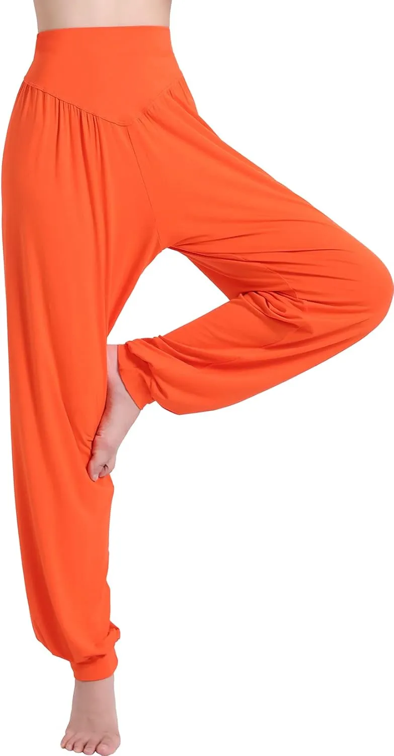 Hoerev Women Super Soft Yoga Pants Dance Trousers Lounge Pant
