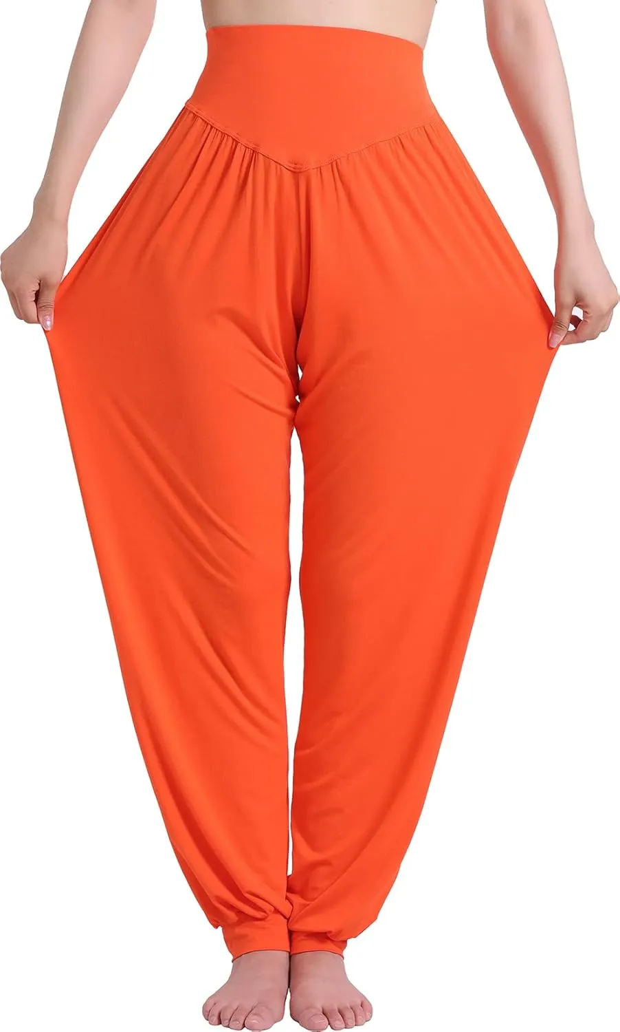 Hoerev Women Super Soft Yoga Pants Dance Trousers Lounge Pant