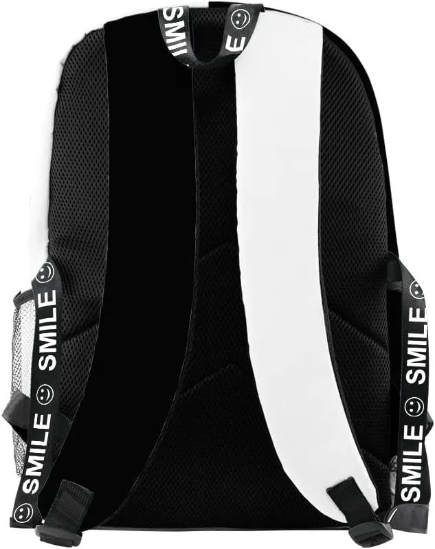 Hollow Knight Merch Backpack Three-piece Sets Casual Fashion Kpop Bags Travel Daypacks (Multicolor-Bag)