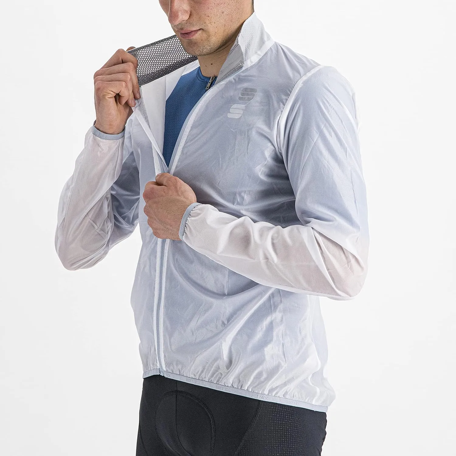 Hot Pack Easylight Jacket I Lightweight, Windproof, Water-Repellent, Packable Jacket for Cycling