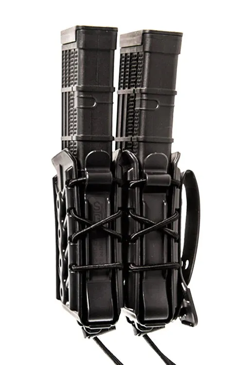 HSGI Polymer Single X2R Rifle Mag Taco – Black/Molle