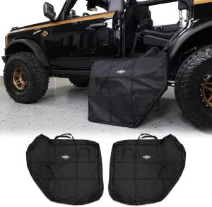 IAG I-Line Door Storage Bags for Ford Bronco 2021  (4 Door, Rear Only, 1 Pair)