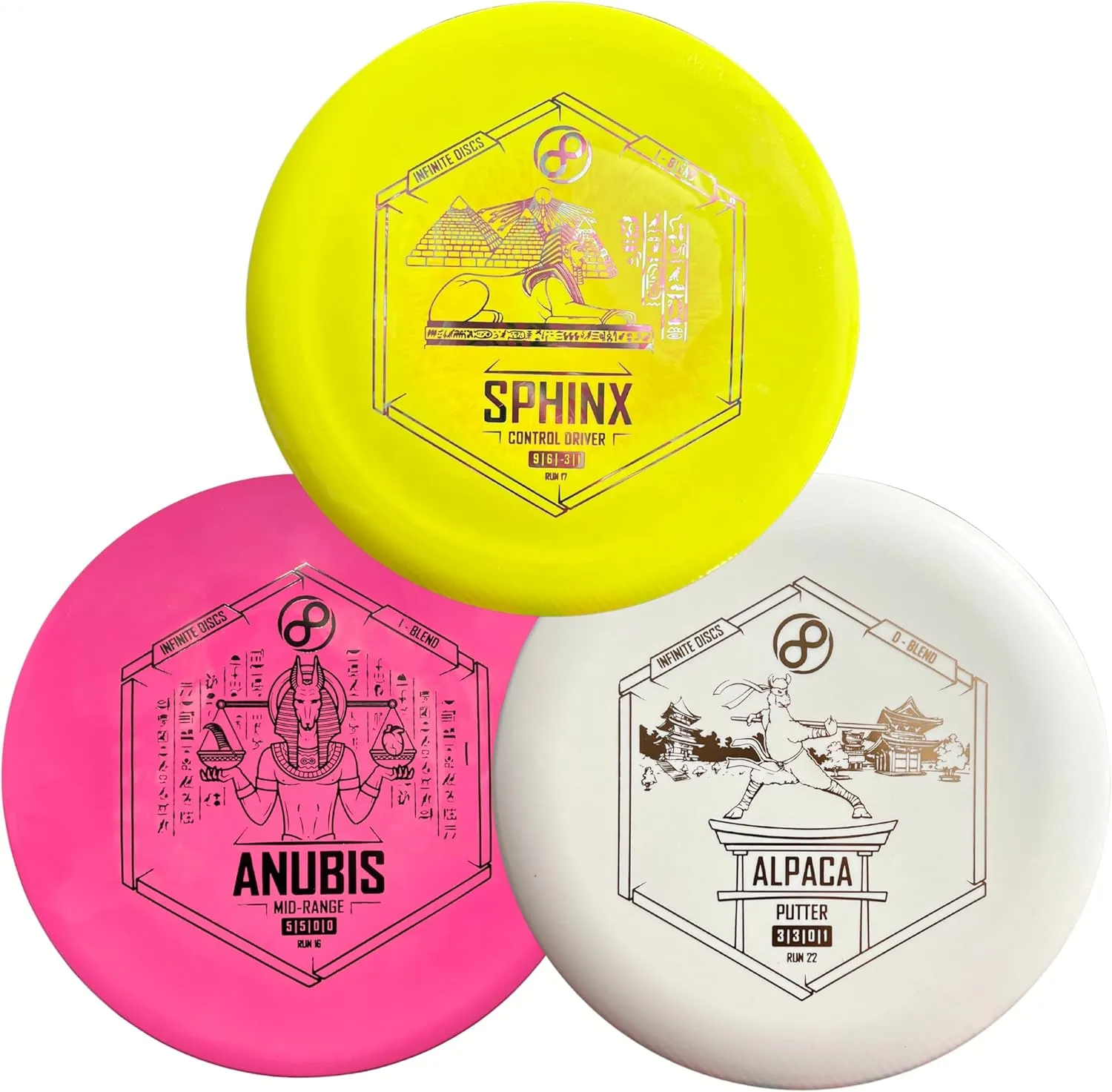 Infinite Discs Disc Golf Beginner Starter Set