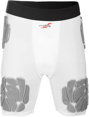 Integrated Youth Football Girdle Padded Shorts with Hip, Thigh and Tailbone Protection