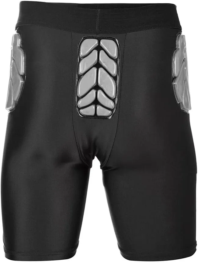 Integrated Youth Football Girdle Padded Shorts with Hip, Thigh and Tailbone Protection