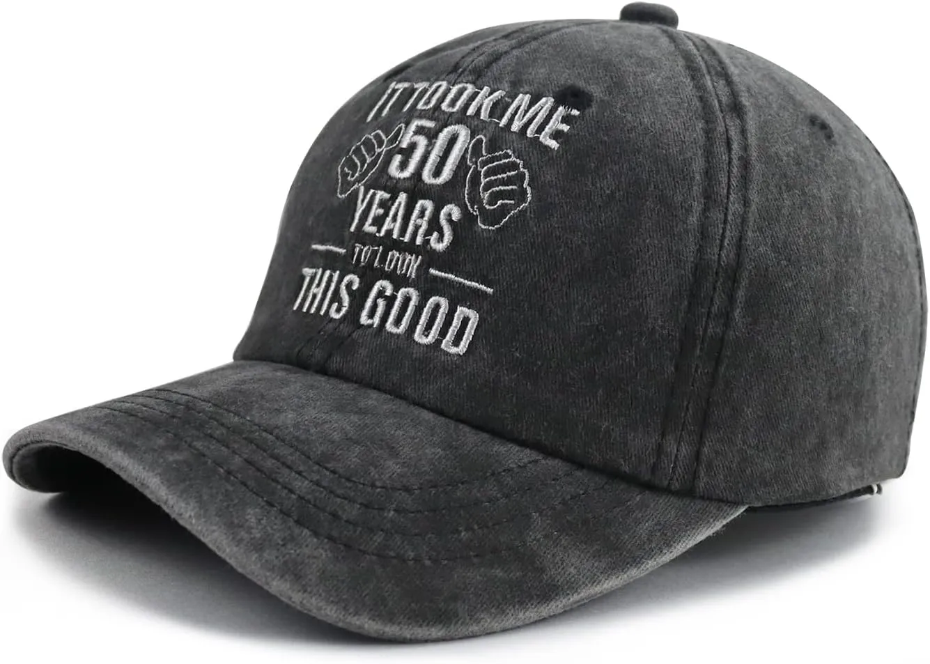 It Took Me 50 Years to Look This Good Hat for Women Men, Funny Adjustable Embroidery 50th Birthday Baseball Cap