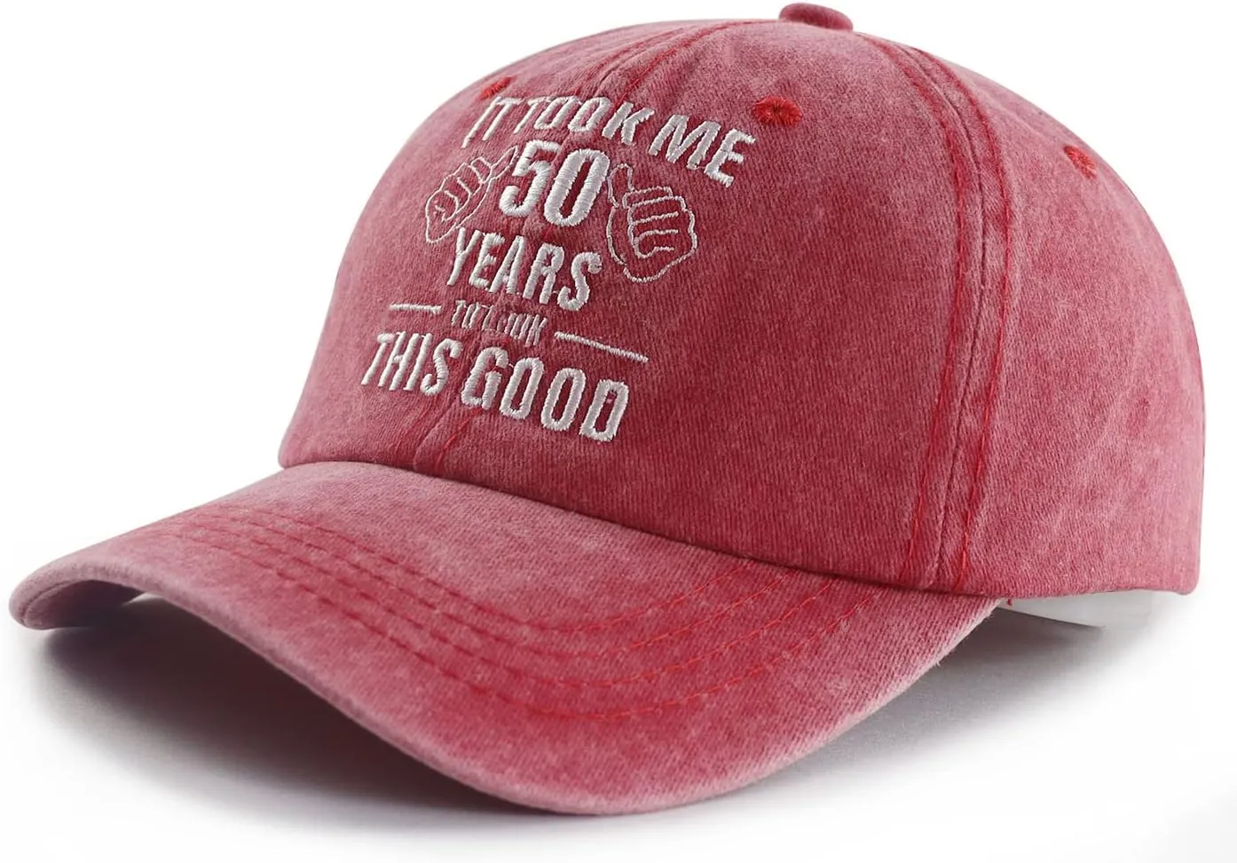It Took Me 50 Years to Look This Good Hat for Women Men, Funny Adjustable Embroidery 50th Birthday Baseball Cap