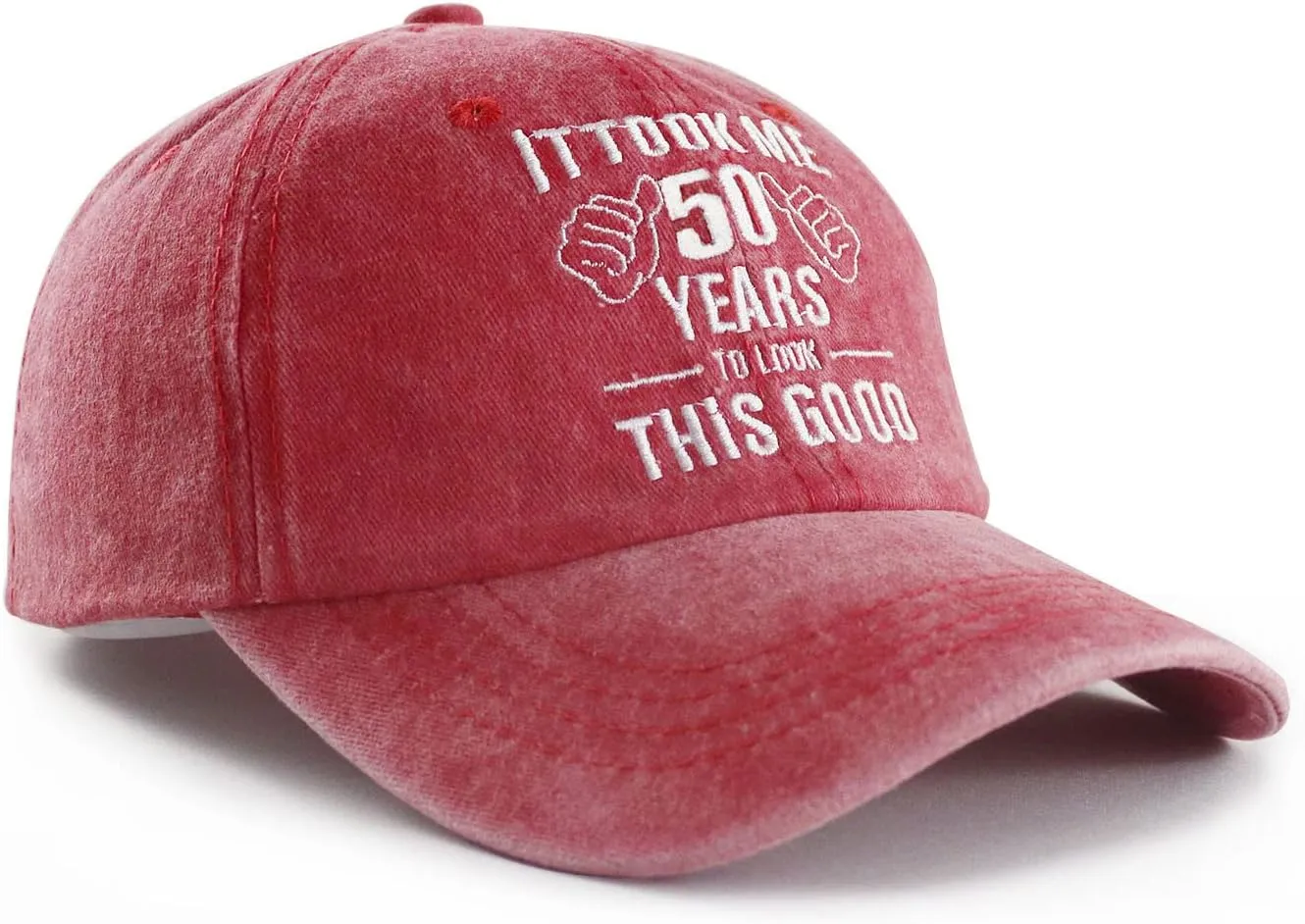 It Took Me 50 Years to Look This Good Hat for Women Men, Funny Adjustable Embroidery 50th Birthday Baseball Cap