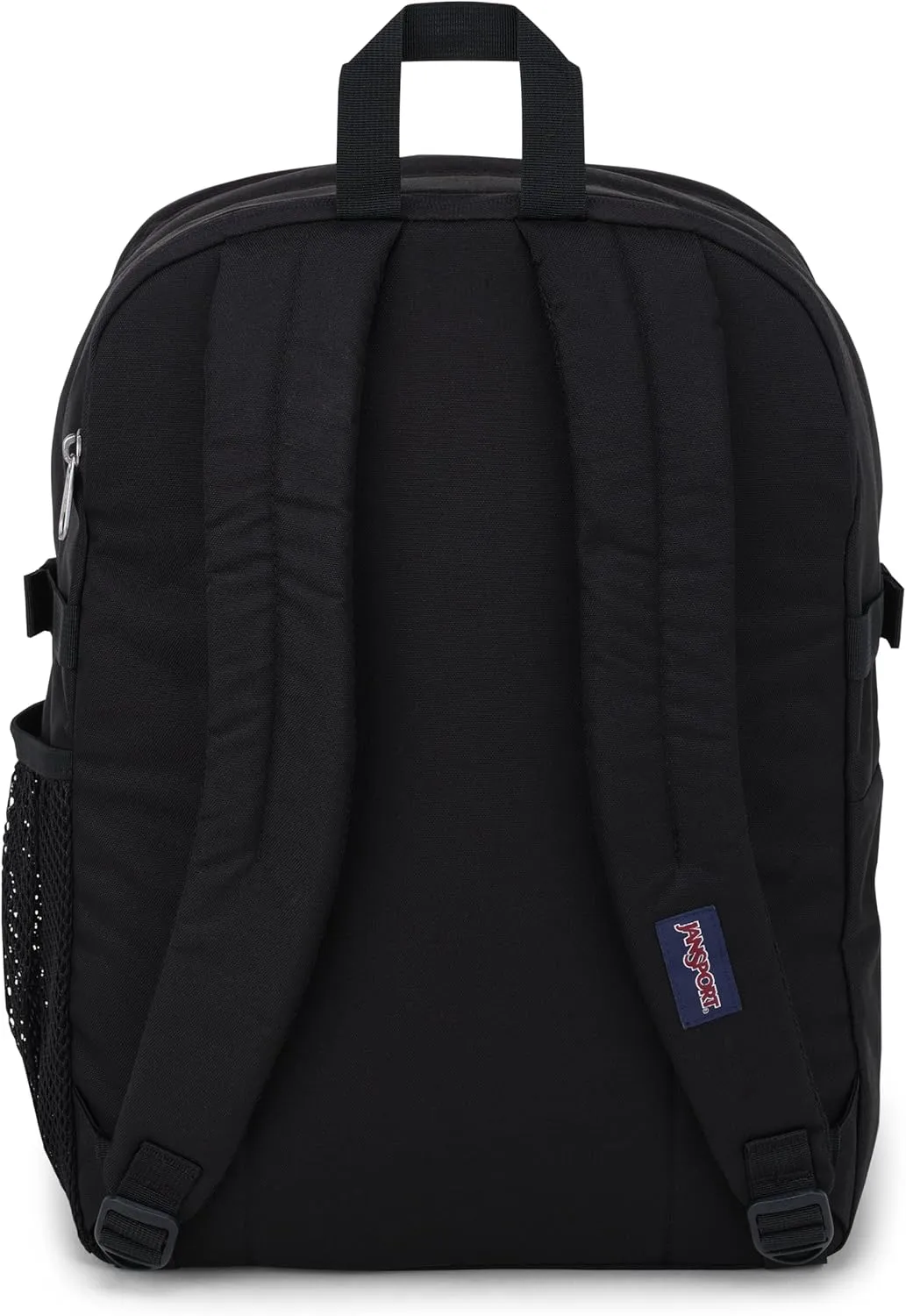 JanSport Main Campus Backpack - Travel or Work backpack w 15-Inch Laptop Sleeve and Dual Water Bottle Pockets, Black