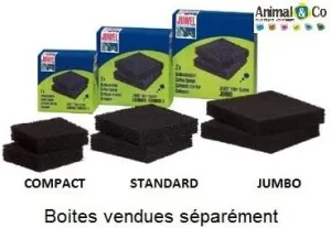 Juwel Standard Carbon Sponge Filter Media (Bioflow 6.0) (2 packs of 2) BUNDLE