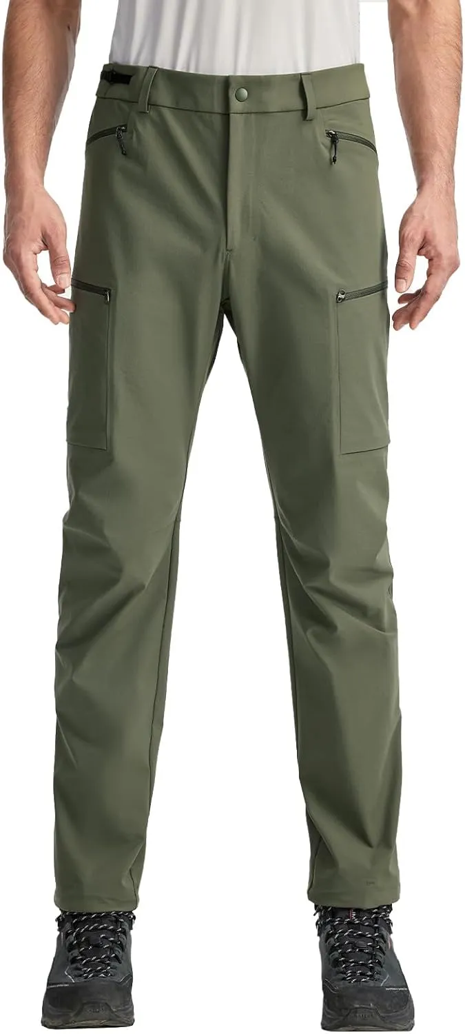 KAILAS Softshell Hiking Pants Men Outdoor Waterproof Insulated Windproof Outdoor Travel Climbing Stretch Pants Lightweight