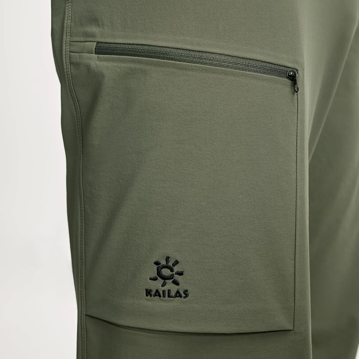 KAILAS Softshell Hiking Pants Men Outdoor Waterproof Insulated Windproof Outdoor Travel Climbing Stretch Pants Lightweight