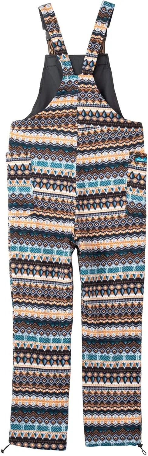 KAVU Pocatello Overalls Adjustable Fleece Buckle Up Pants