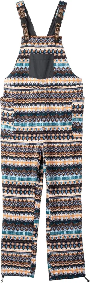 KAVU Pocatello Overalls Adjustable Fleece Buckle Up Pants