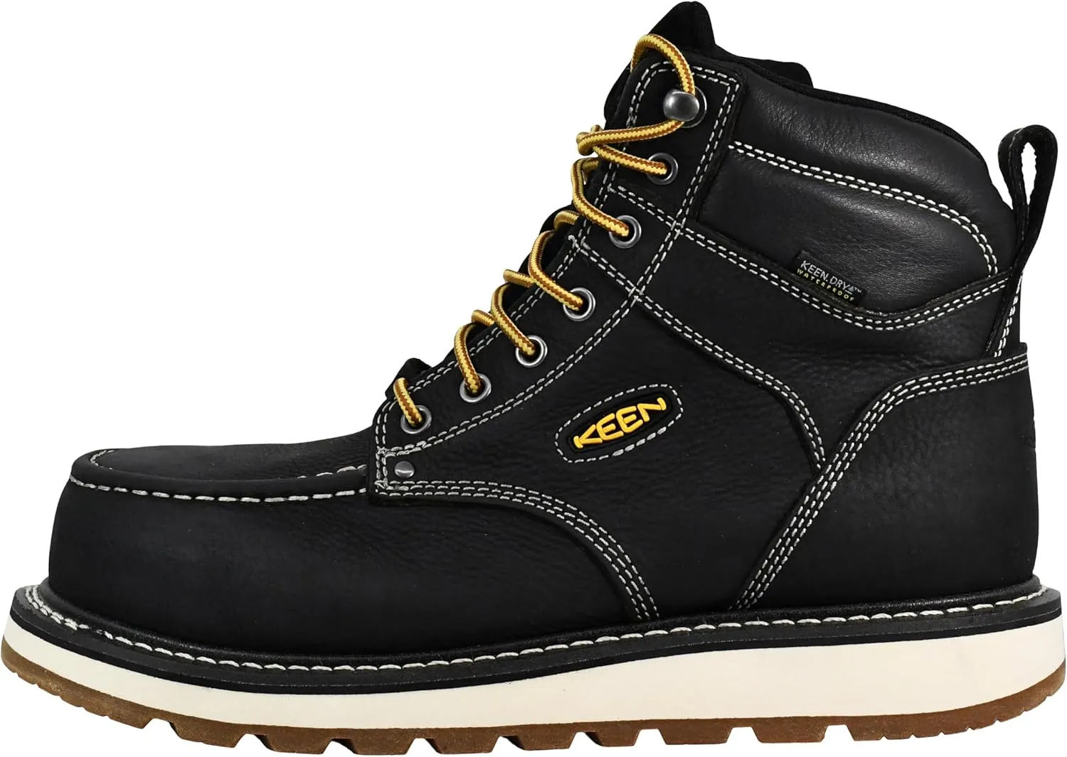 KEEN Utility Men's Cincinnati 6" Composite Toe Waterproof Wedge Work Boots