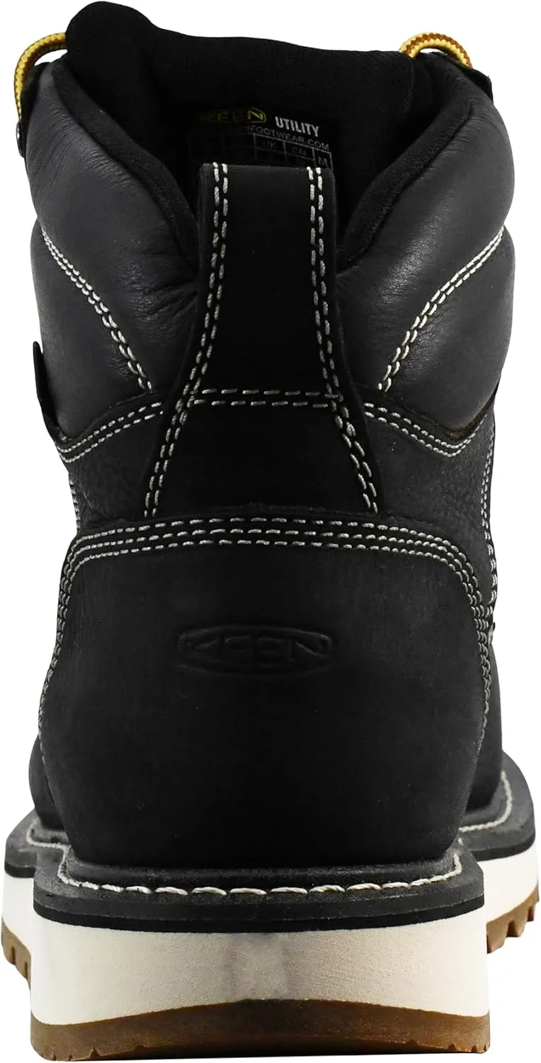 KEEN Utility Men's Cincinnati 6" Composite Toe Waterproof Wedge Work Boots