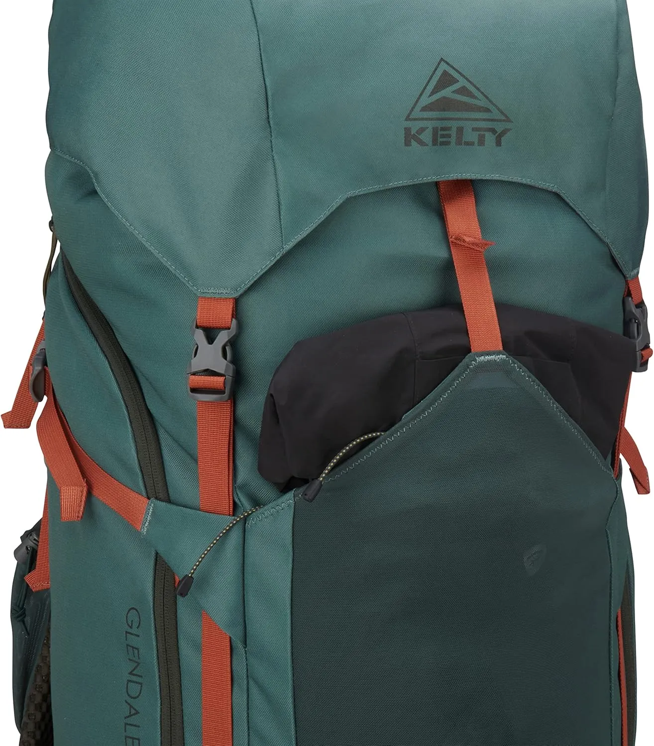 Kelty Glendale 85L – 105L Multiday Backpacking and Thru Hiking Pack, Fit Plus Suspension, Shoulder Strap Pockets, Customized Fit, Long Haul Backpack, 2023 (Duck Green, 105L)