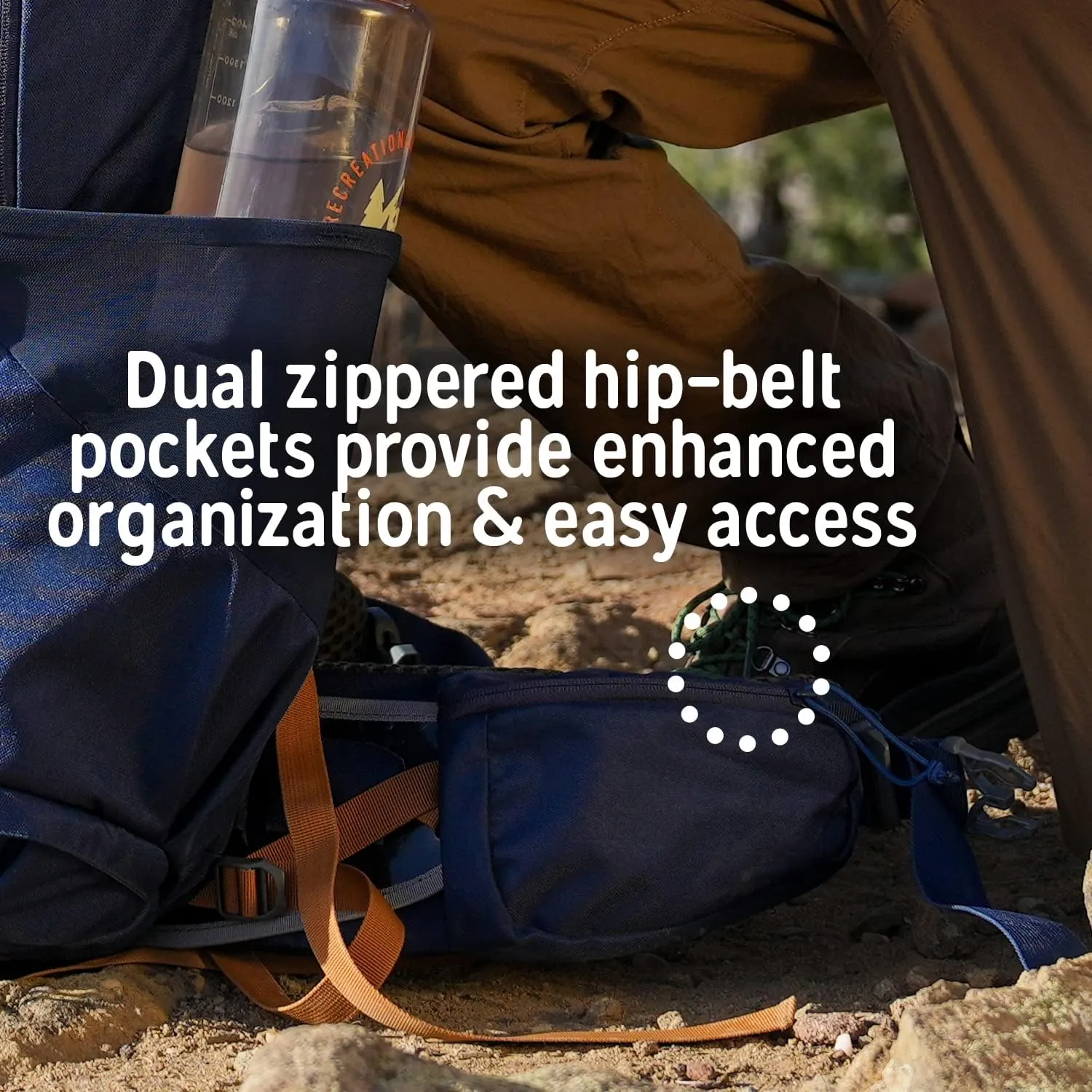 Kelty Glendale 85L – 105L Multiday Backpacking and Thru Hiking Pack, Fit Plus Suspension, Shoulder Strap Pockets, Customized Fit, Long Haul Backpack, 2023 (Duck Green, 105L)