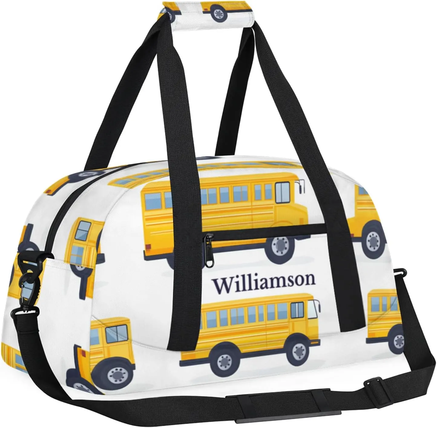 Kids Duffle Bag Personalized Gym Bag Overnight Bags, Ideal for Travel and Sports, Suitable for Men Women for Gym, Dance, Yoga, Durable Waterproof Sport Overnight Handbags Car Bus