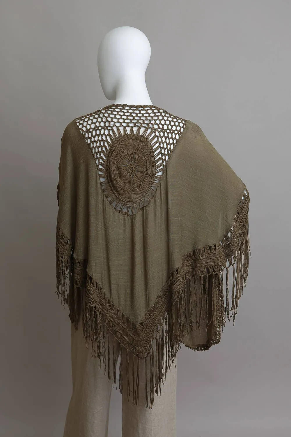 Kimono | Crochet | Blue
