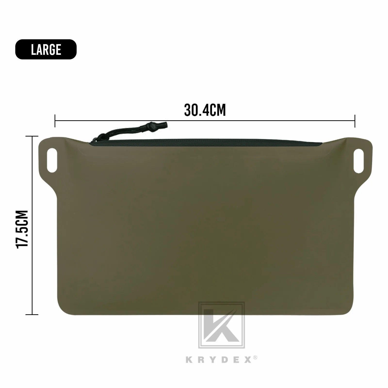 Krydex Tactical Waterproof Tool Gear Pouch Zippered Outdoor Organizer Bag Multi-Purpose Range Bag