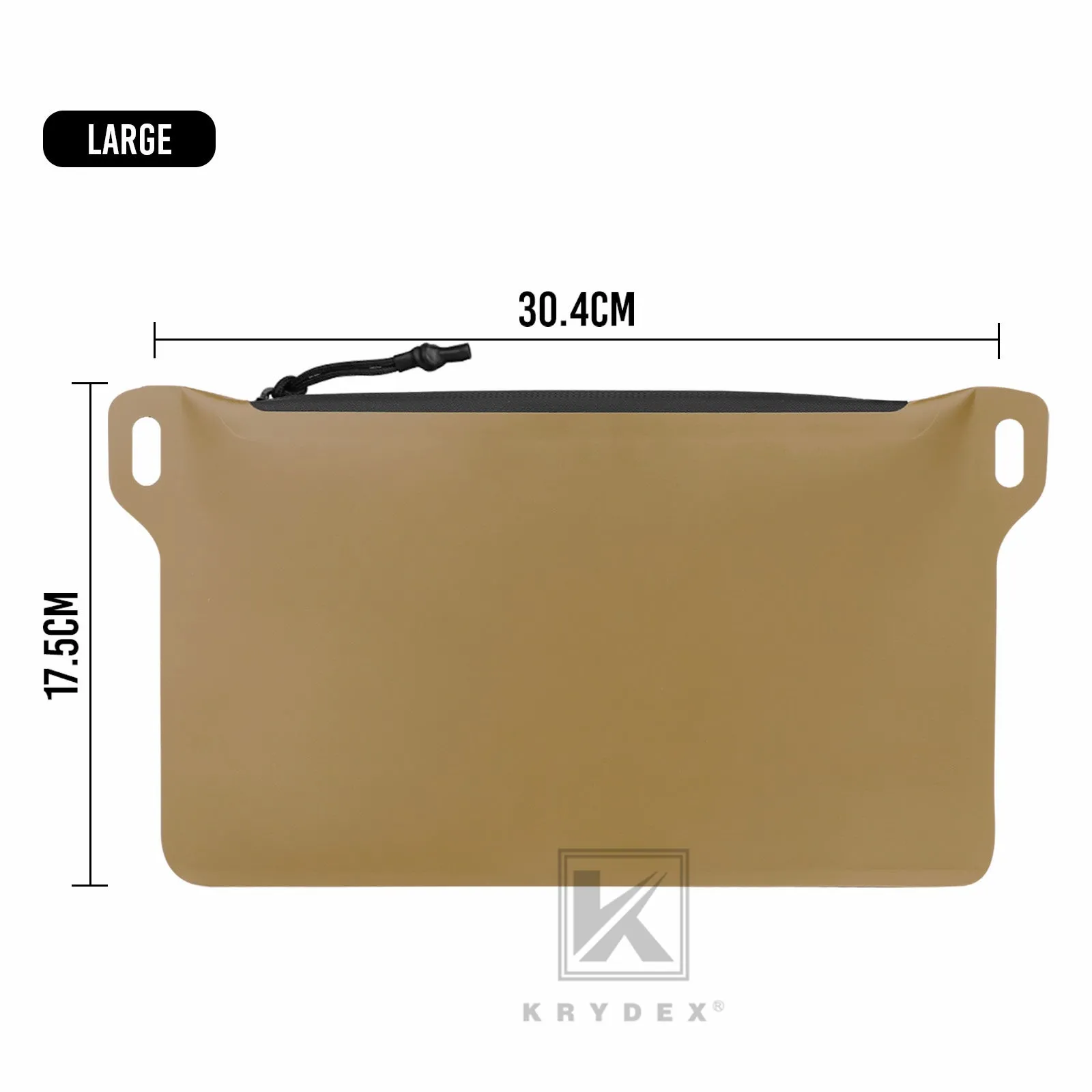 Krydex Tactical Waterproof Tool Gear Pouch Zippered Outdoor Organizer Bag Multi-Purpose Range Bag
