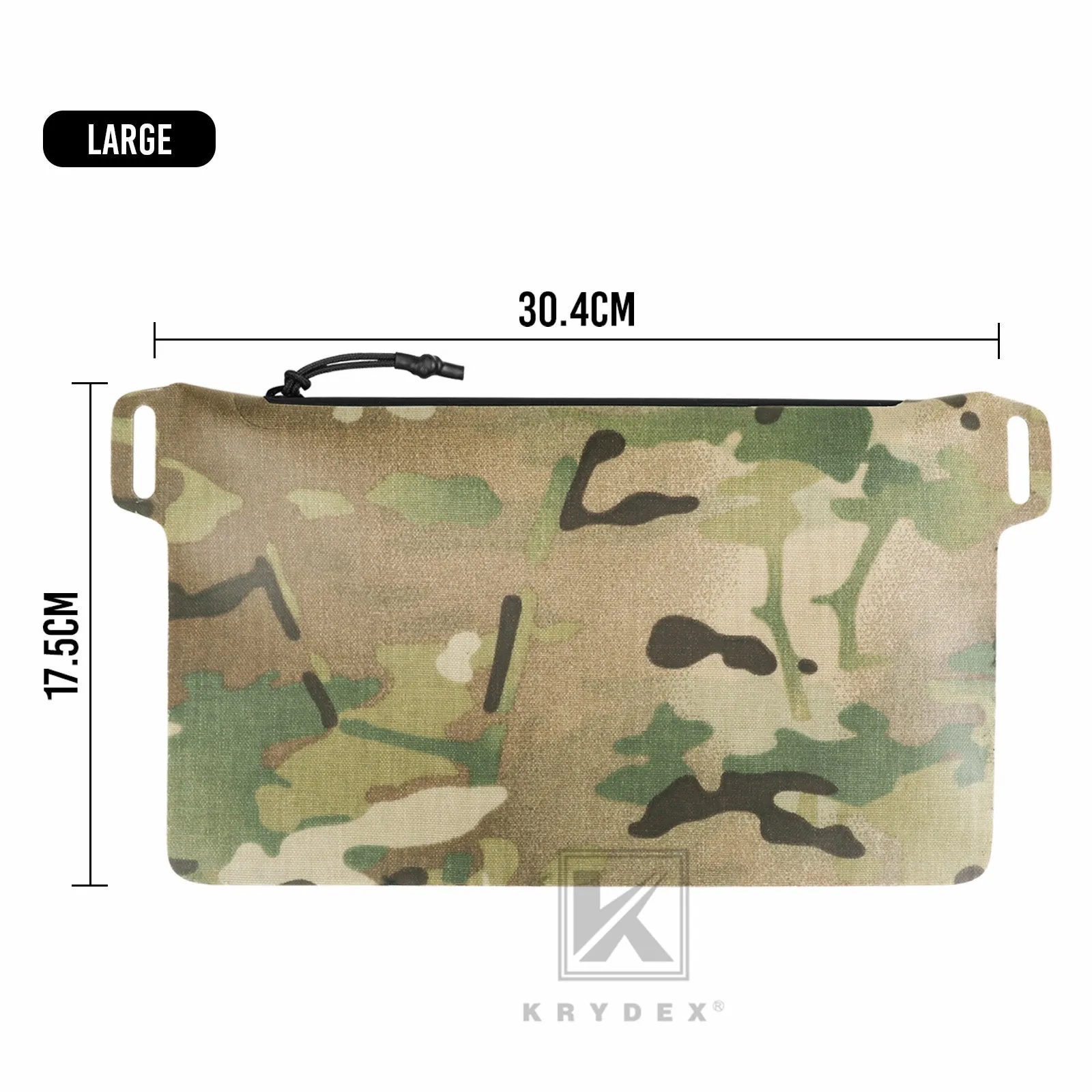 Krydex Tactical Waterproof Tool Gear Pouch Zippered Outdoor Organizer Bag Multi-Purpose Range Bag