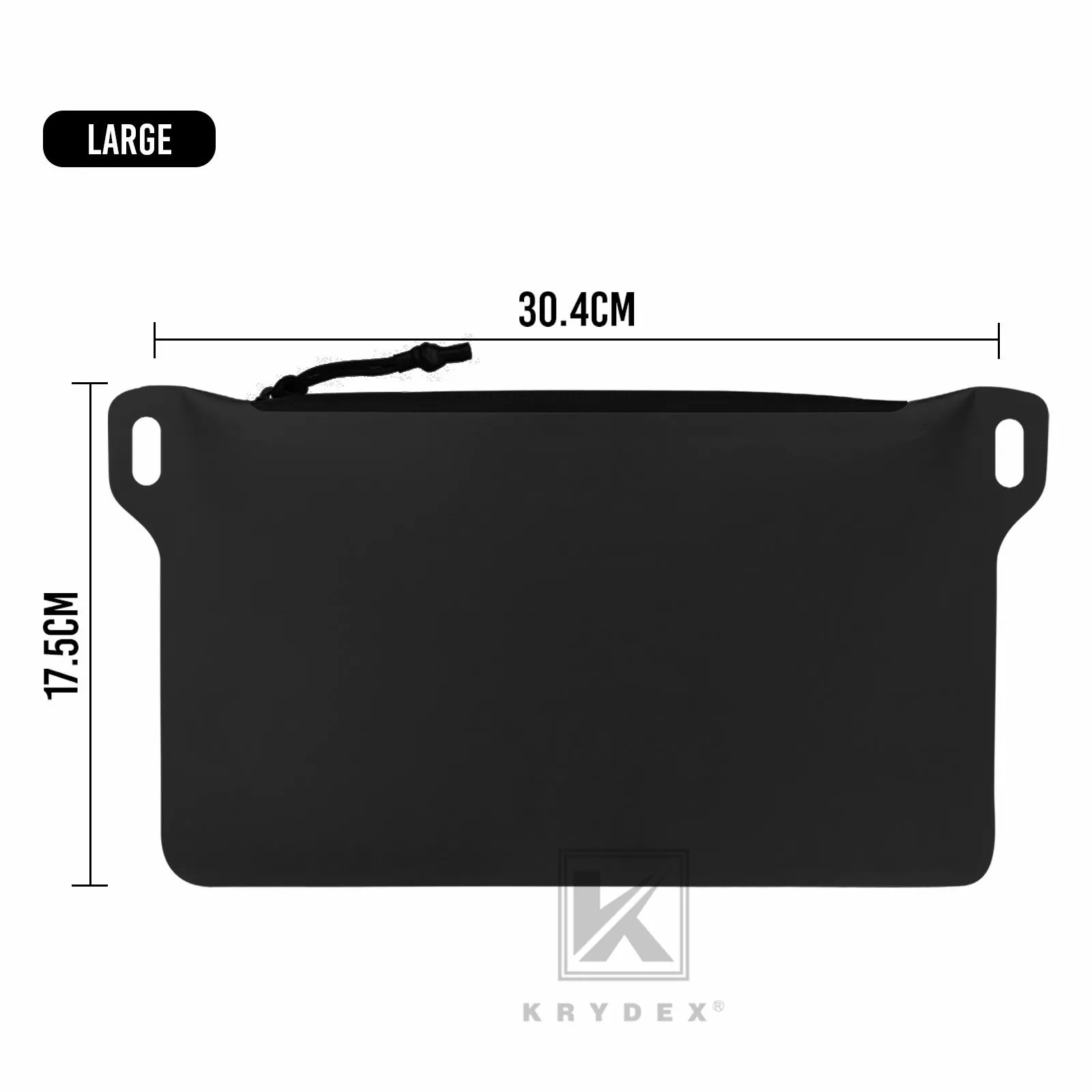 Krydex Tactical Waterproof Tool Gear Pouch Zippered Outdoor Organizer Bag Multi-Purpose Range Bag