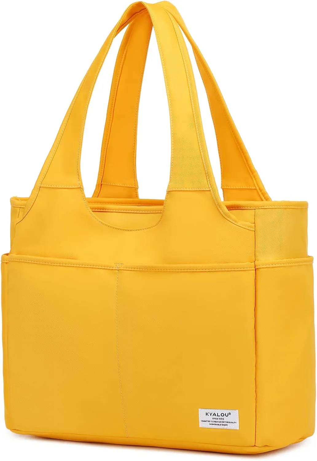 KYALOU Utility Large Tote Bag, Women Casual Shoulder Bags for Work Gym Beach Travel Shopping Grocery College