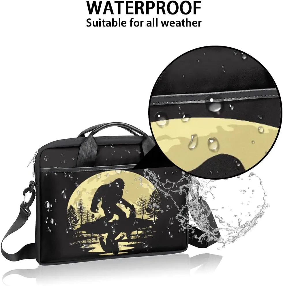 Laptop Bag for Women Men, 15.6 inch Messenger Shoulder Bags, Water Resistant Computer Bag Sleeve