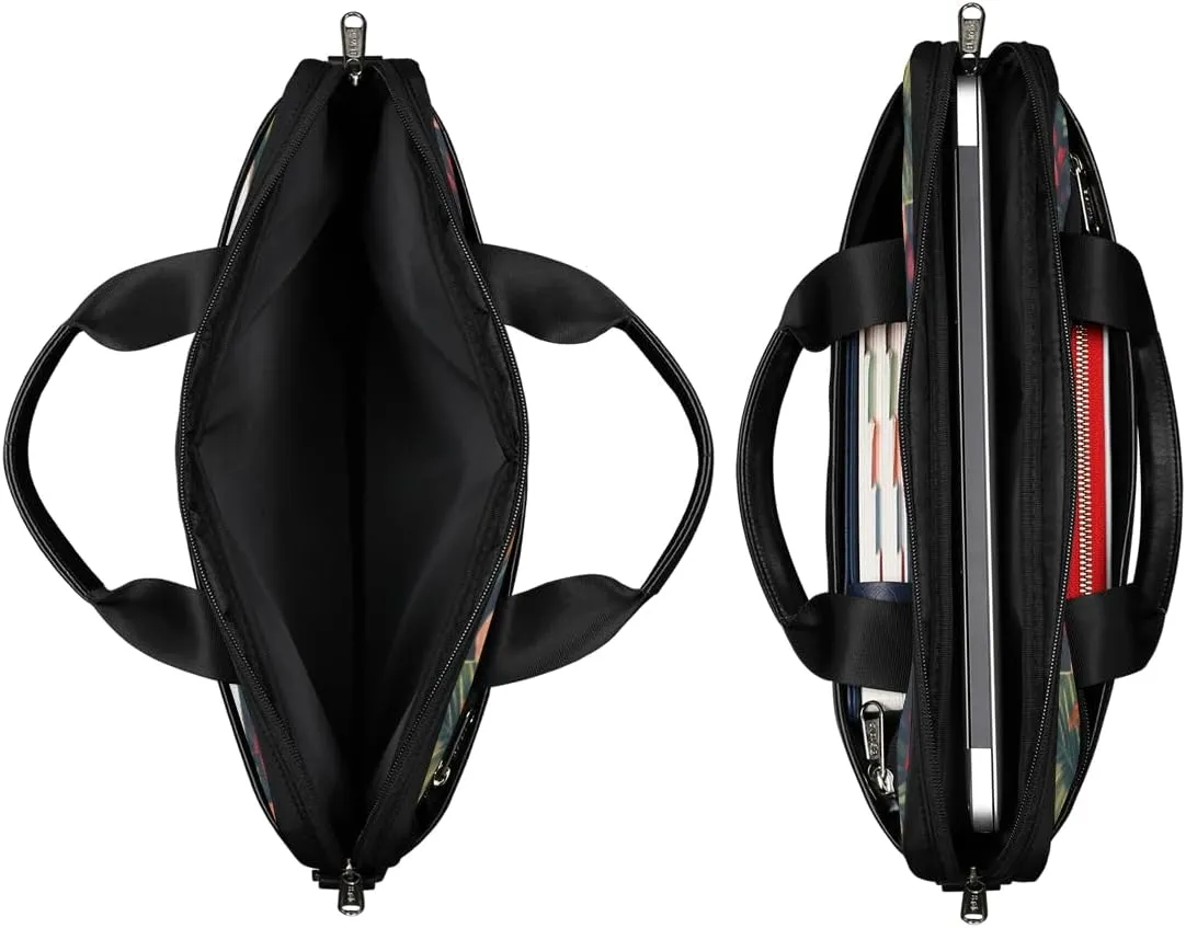 Laptop Bag for Women Men Waterproof Laptop Shoulder Bag 14-15.6 Inch Computer Messenger Bag Carrying Case