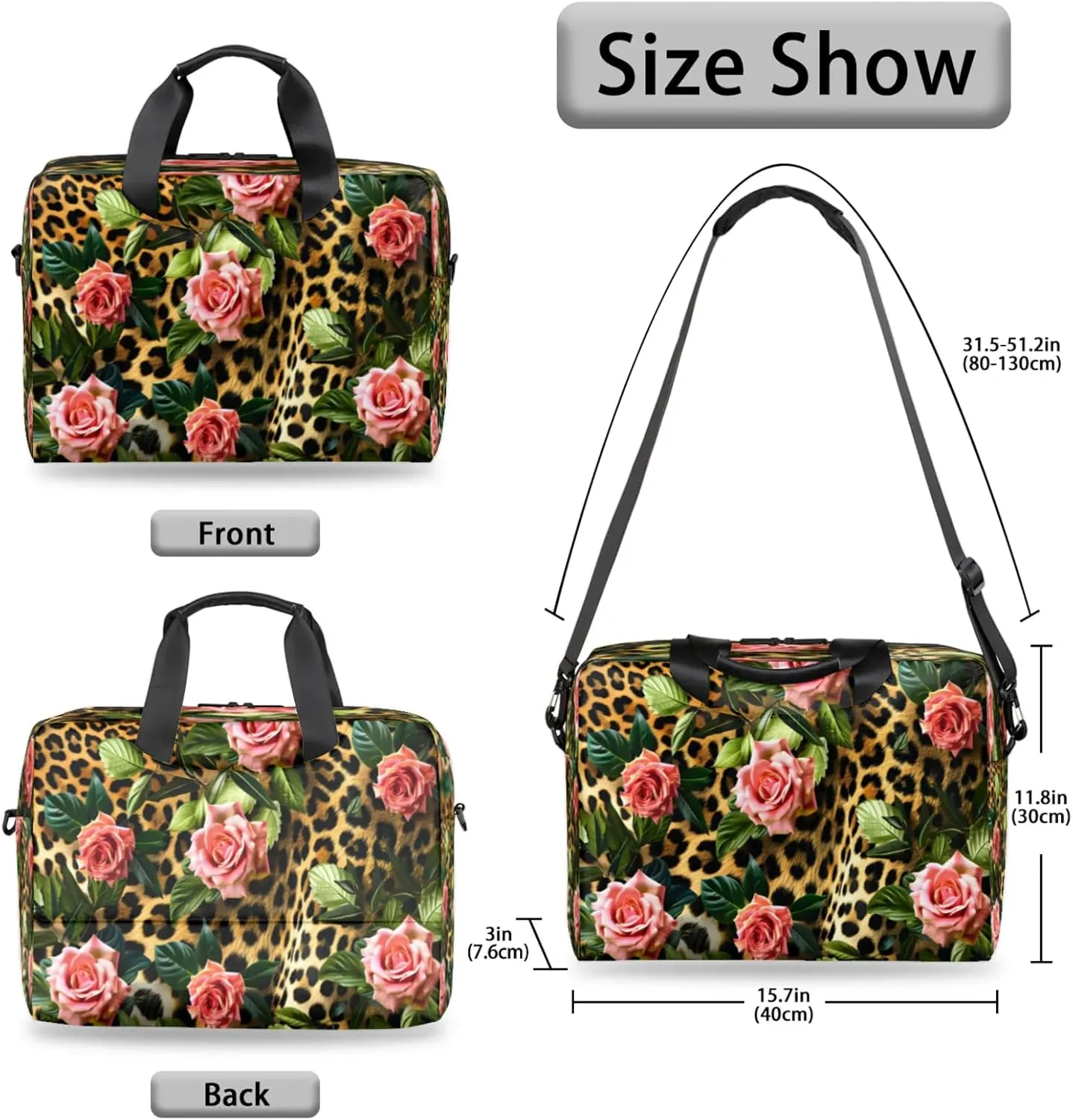 Laptop Shoulder Bag Compatible with Handle, Messenger Shoulder Case for Tablet, Laptop Carrying Case