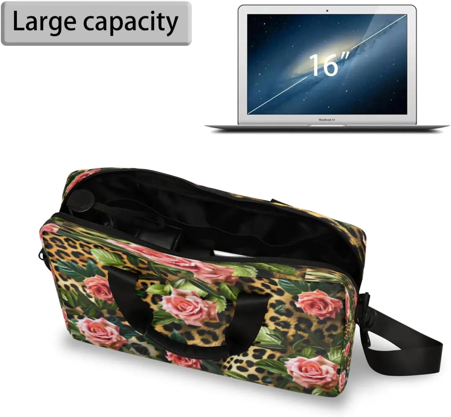 Laptop Shoulder Bag Compatible with Handle, Messenger Shoulder Case for Tablet, Laptop Carrying Case