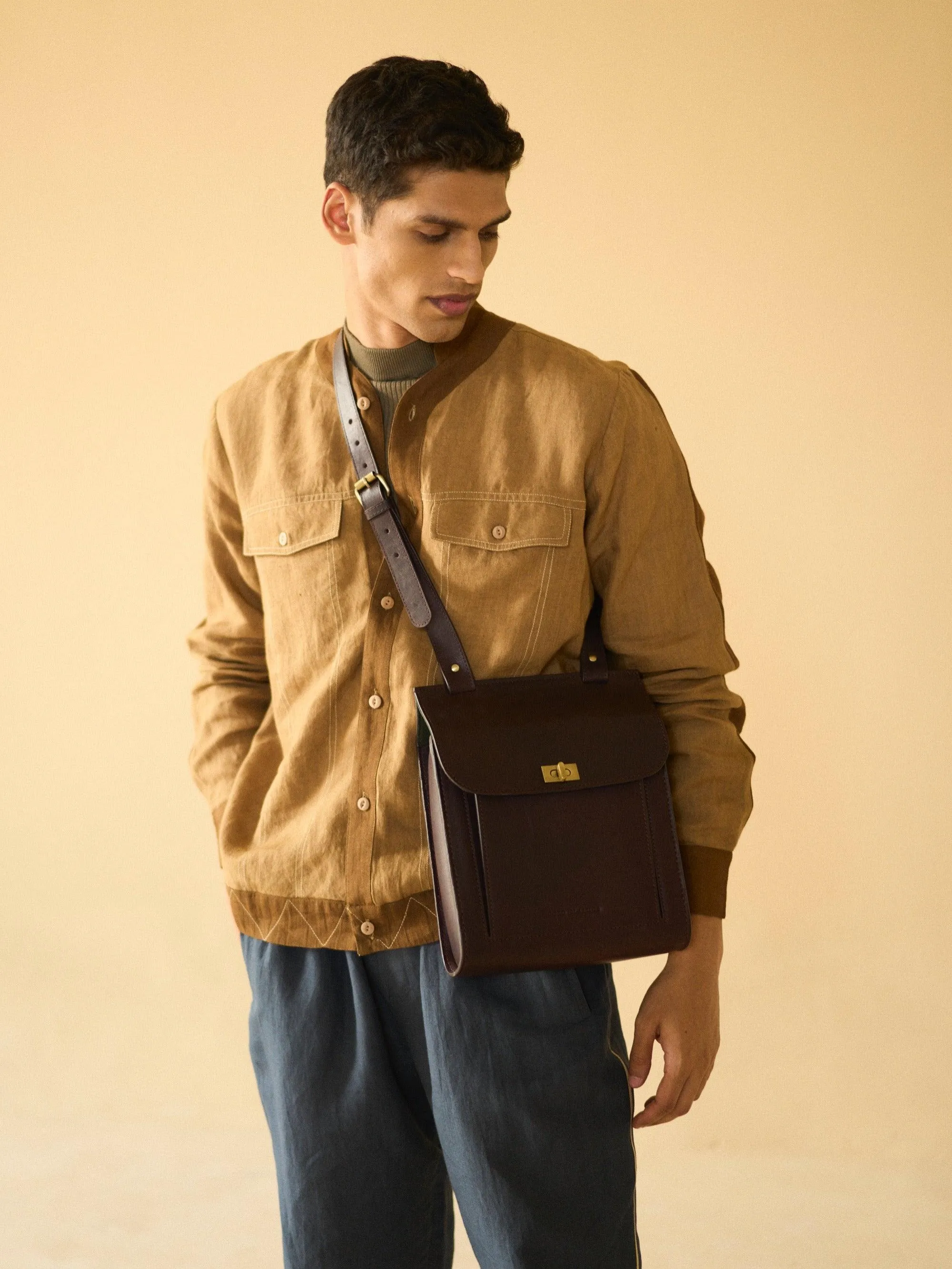 Leather Messenger
