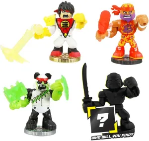 Legends of Akedo PowerStorm Warrior Collector Pack Mini Battling Action Figure 4-Pack
