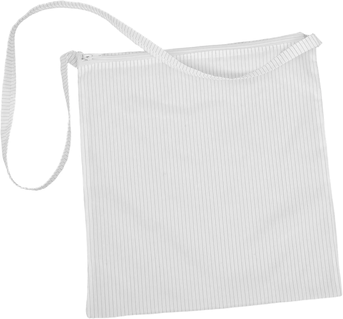 LIFKOME Cleanroom Static Storage Bag for Garments and Pouch with Single Shoulder Strap Reusable Bag for Electrostatic Clothing Clean Environments