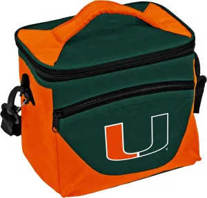 Logo Brands Officially Licensed NCAA Collegiate 9-Can Cooler Tote with Front Dry Storage Pocket and Shoulder Strap