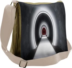 Lunarable Outer Space Messenger Bag, Satellite Interstellar, Unisex Cross-body