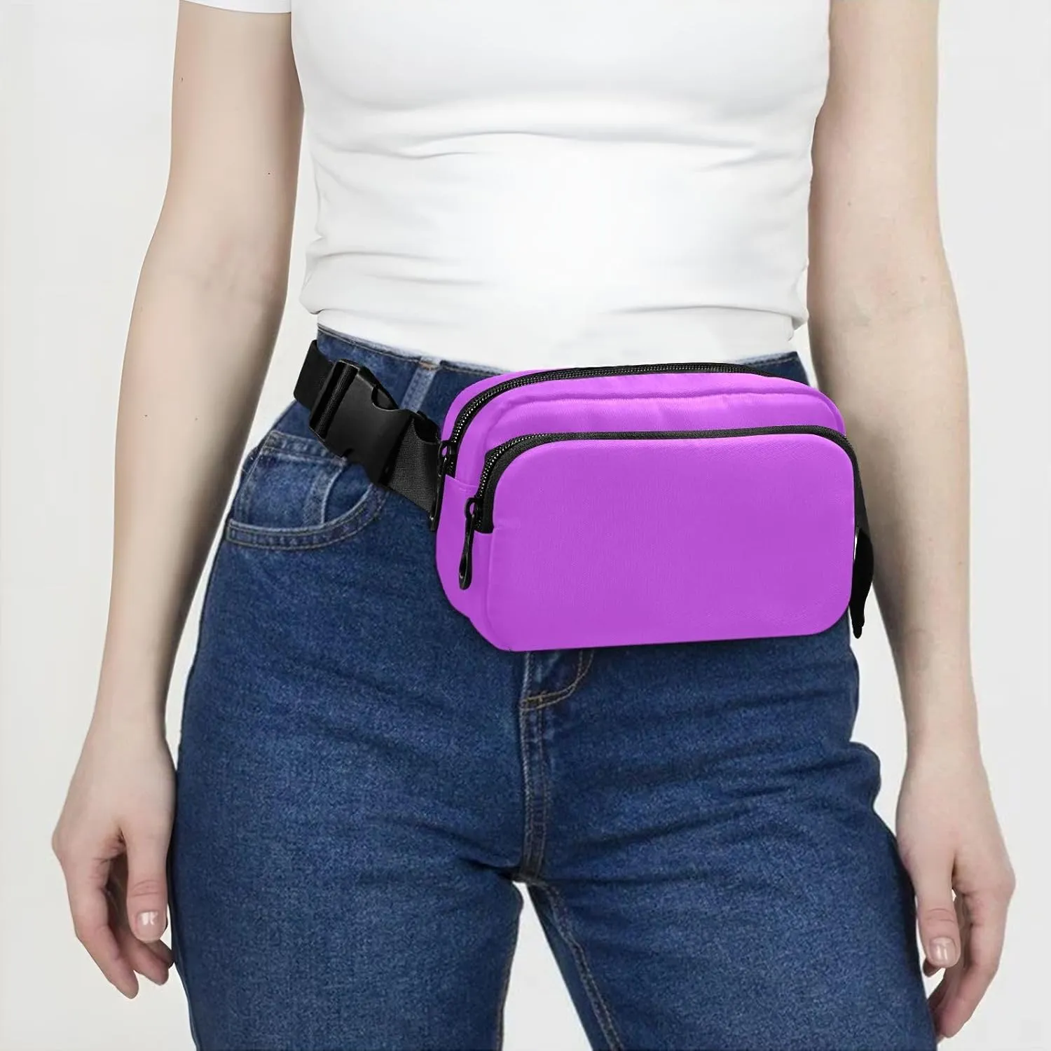 Mallow Belt Bag Fanny Packs for Women Men Everywhere Belt Bag with Adjustable Strap