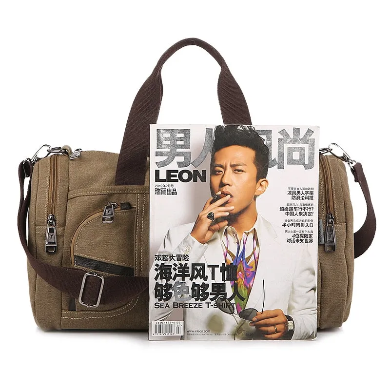 Man Canvas Messenger Bags
