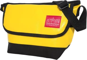 Manhattan Portage Vinyl Messenger Bag (XXS) Ver 2 With Spacious Compartment And Interior Zip Pocket Water Proof (Yellow)
