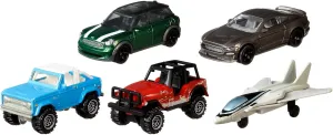 Matchbox Top Gun: Maverick 5-Pack of Vehicles & Planes for Kids 3 Years Old & Up, Authentic Design for Collectors