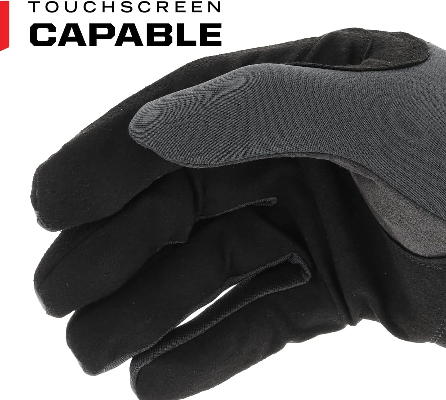 Mechanix Wear: FastFit Work Glove with Elastic Cuff for Secure Fit, Performance Gloves for Multi-Purpose Use, Touchscreen Capable Safety Gloves for Men (Black, X-Large)