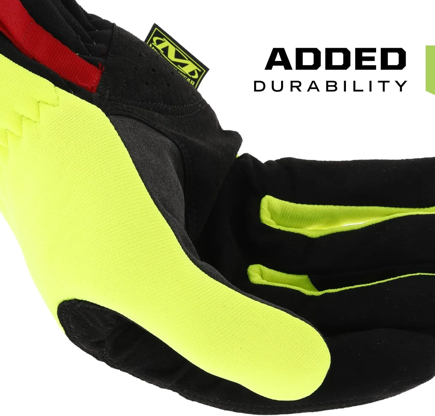 Mechanix Wear: Hi-Viz FastFit Work Gloves with Secure Fit Elastic Cuff, Reflective and High Visibility, Touchscreen Capable, Safety Gloves for Men, Multi-Purpose Use (Fluorescent Yellow, X-Large)