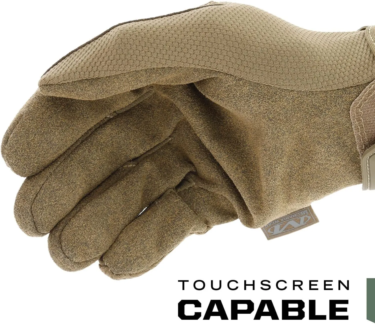 Mechanix Wear M-Pact 0.5MM Tactical Impact Resistant Gloves - Multi-Purpose Industrial Grip Gloves - Touchscreen Compatible - Machine Washable - Large - Coyote Brown