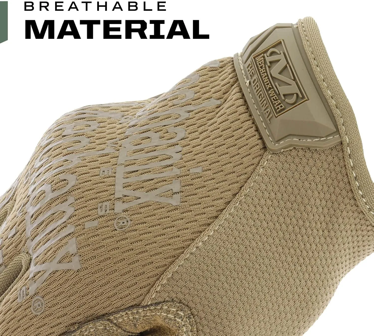 Mechanix Wear M-Pact 0.5MM Tactical Impact Resistant Gloves - Multi-Purpose Industrial Grip Gloves - Touchscreen Compatible - Machine Washable - Large - Coyote Brown