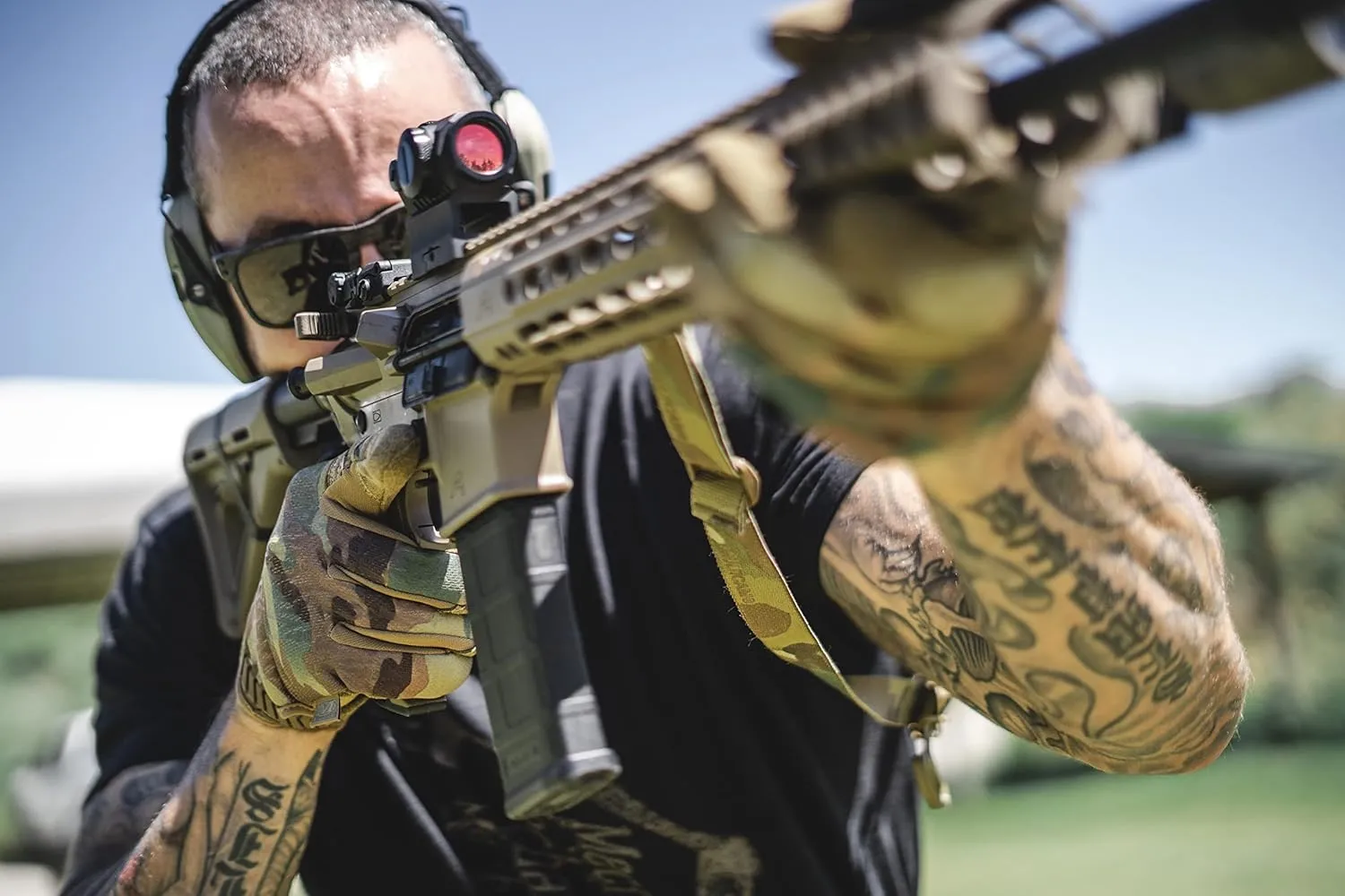 Mechanix Wear M-Pact 0.5MM Tactical Impact Resistant Gloves - Multi-Purpose Industrial Grip Gloves - Touchscreen Compatible - Machine Washable - Small - MultiCam Camoflage